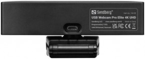 - Sandberg Webcam Pro Elite 4K UHD (IMX258) Autofocus USB-A/USB-C (134-28) 5