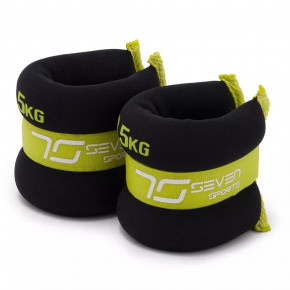 -     7SPORTS Wrist/Ankle Weights (20,5.) ON-1 Black/Green ()