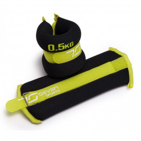 -     7SPORTS Wrist/Ankle Weights (20,5.) ON-1 Black/Green () 4