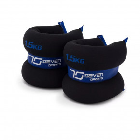 -     7SPORTS Wrist/Ankle Weights (21,5.) ON-3 Black/Blue ()