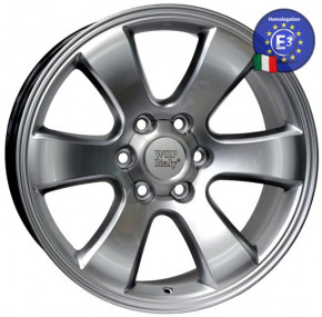  WSP Italy TOYOTA 9,5x20 YOKOHAMA PRADO W1707 6x139,7 30 106,1 GLOSSY BLACK  RTO20950730Ipaint