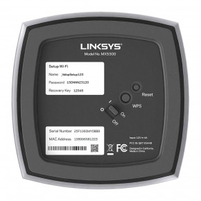 WiFi- Linksys VELOP MX5300  1 (MX5300-EU) 8