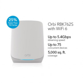 WiFi- NETGEAR Orbi RBK762S (RBK762S-100EUS) 4