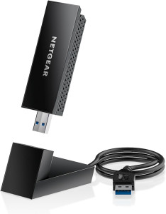 WiFi  NETGEAR Nighthawk WiFi 6 or 6E USB 3.0 Adapter (A8000-100PAS)