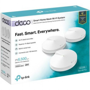 Wi-Fi  TP-LINK DECO M9 plus 3 pcs AC2200 Zigbee (DECO-M9-PLUS-3-PACK) 5