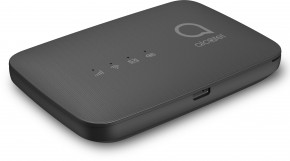  Alcatel LINKZONE LTE Mobile WiFi (MW45V) microUSB/1x3FF SIM/2150mAh Black (MW45V-2AALUA1) 3