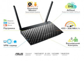  Asus RT-AC51U (90IG0150-BM3G00)