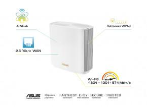  Asus ZenWiFi XT8 1PK white