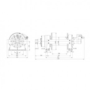     Dragon Winch DWHI 300 HD (dw15005) 3