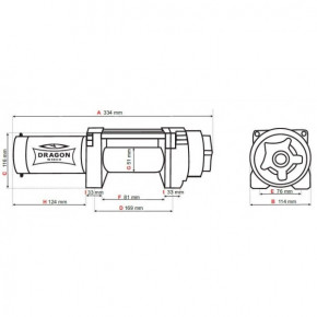     Dragon Winch DWH 3000 HD (dw11300hd) 3