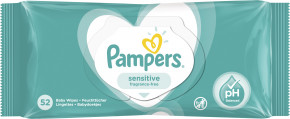    Pampers Sensitive 52  (557525)