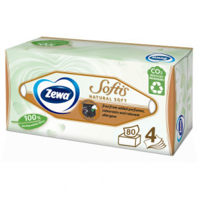   Zewa Softis Natural Soft 80 . (7322541351414)