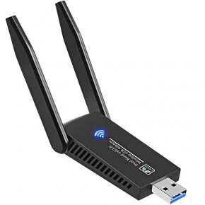  Wi-Fi  U&P 6B17 AC1300 2.4/5GHz Black (HG-6B17-BK) 3