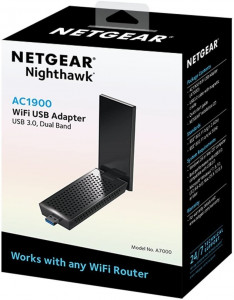 WiFi  Netgear A7000 Nighthawk AC1900 (A7000-100PES) 6