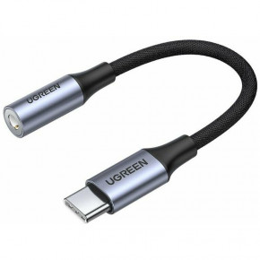    USB-C to 3.5mm M/F 10sm AV161 UGREEN ѳ (80154)