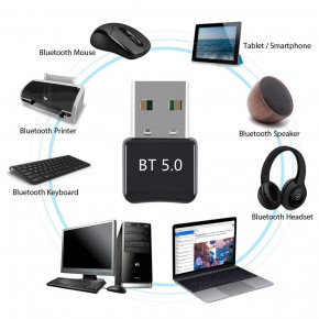  Bluetooth 5.0 U&P Easy Idea BTA-502 Black (BTA502b) 6