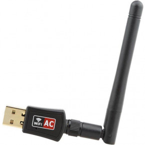  Wi-Fi  U&P AC600A 2.4/5GHz Black (WAZ-RTL8811A-BK) 4