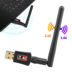  Wi-Fi  U&P AC600A 2.4/5GHz Black (WAZ-RTL8811A-BK) 7