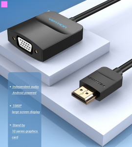  Vention HDMI-VGA, 0.2 m (ACFBB) 3