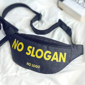   BUMBAG No slogan BB_18J020_BL_BL