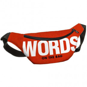   BUMBAG Words on the bag BB_18J042_BL_BL