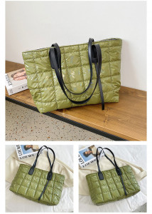   Berni tote Green sapphire (58043) 4