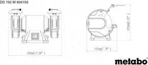   Metabo DS 150 M (604150000) 5