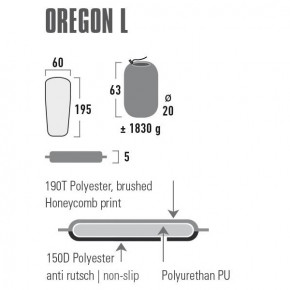   High Peak Oregon L 5 cm Citronelle (41125) 3