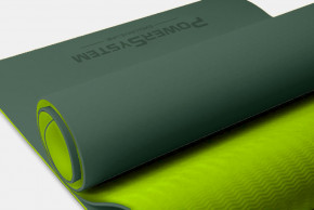      Power System Yoga Mat Premium PS-4060 Green 3