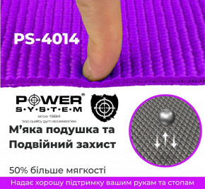       Power System PS-4014 Fitness-Yoga Mat Purple 4