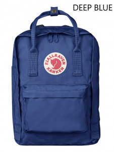  Fjallraven Kanken Laptop 13 Deep Blue 			