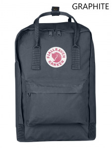  Fjallraven Kanken Laptop 15 Graphite 			