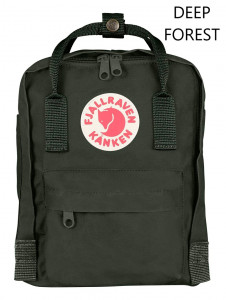  Fjallraven Kanken Mini Deep Forest 			