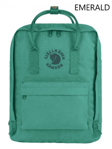  Fjallraven Re-Kanken Emerald 			