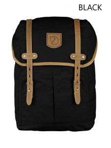  Fjallraven Rucksack No.21 Medium Black 			