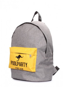   POOLPARTY - (backpack-yellow-grey) 5