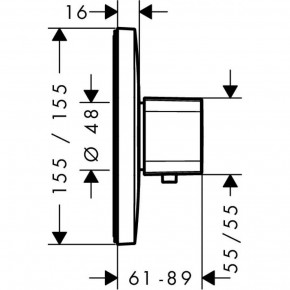  HansGrohe Ecostat E Highflow (15706000) 3