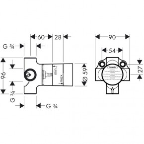    Hansgrohe Quattro 15930180 3