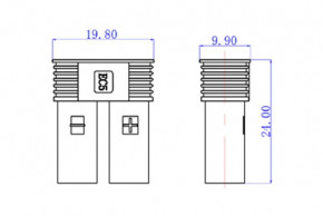  50  - AMASS EC5 Female (AMS-EC5-F2.G.BL-X50) 3