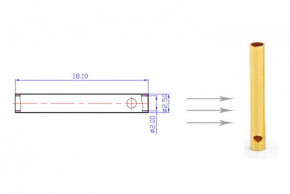   AMASS PLUG 2.0MM Female 3 (AMS-GC2011-F3.G) 3