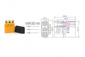 50  -  AMASS MR30 Male (AMS-MR30-M2.G.Y-X50) 3