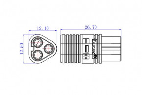   AMASS MT60 Female 2 (AMS-MT60-F2.GY) 3