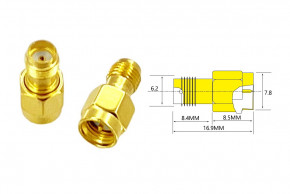   FPV   (SMA M - SMA F ) (AMS-SMA-JK-MF)