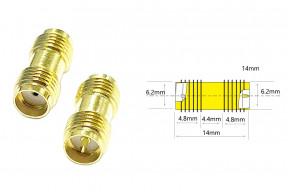  50  -  FPV   (SMA F - RP-SMA F ) (AMS-SMA-KK-FM-X50)