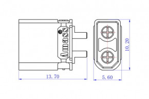   AMASS XT30U Male 2 (AMS-XT30U-M2.GY) 3