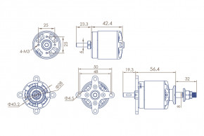  Dualsky ECO 3520C KV510 1150W   (DSXM51672) 6