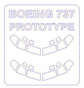     KV Models Boeing 707 727 737 (KVM14409)