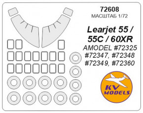     KV Models Learjet 55/60 (KVM72608)