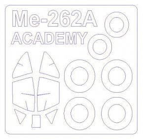  KV Models Me-262A-1a Academy (KVM72532) 