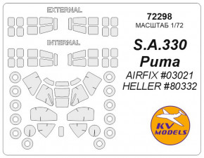    KV Models SA-330 Puma (KVM72298)